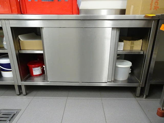 2-delige inox meubel - afbeelding 2 van  4