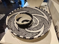 2 delige mandenset flamant lacy zwart wit - afbeelding 1 van  5