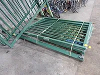 2-delige metalen poort - afbeelding 2 van  2