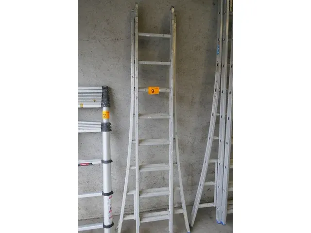 2-delige opsteekladder - afbeelding 1 van  3