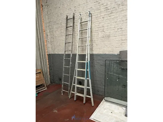 2-delige schuifladder - afbeelding 1 van  2