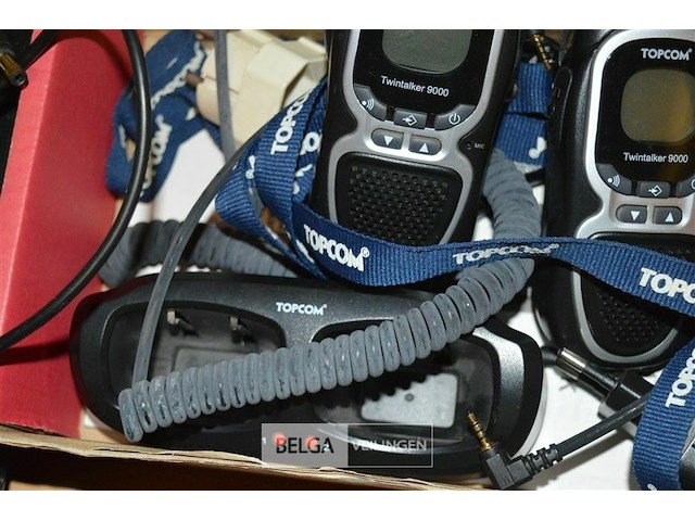 2-delige walkietalkie topcom twintalker 9000 - afbeelding 3 van  3