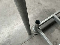 2 demonteerbare metalen stapelbokken kruizinga - afbeelding 6 van  9