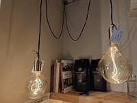 2 design hanglampen beluce brass pendant v2 + tala bulb