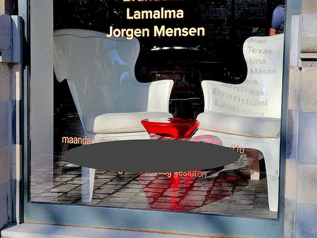 2 design-stoelen, by pedrelli - afbeelding 3 van  7