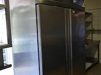 2 deuren frigo diamond goldline 220 v 1,44 x 2,10 x 80 - afbeelding 1 van  7