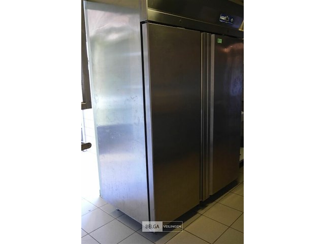 2 deuren frigo diamond goldline 220 v 1,44 x 2,10 x 80 - afbeelding 2 van  7