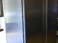 2 deuren frigo diamond goldline 220 v 1,44 x 2,10 x 80 - afbeelding 2 van  7