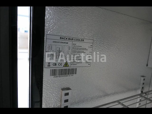 2-deurs gekoelde vitrine back bar cooler bb2 - afbeelding 1 van  6