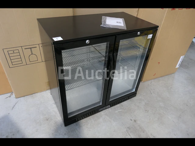 2-deurs gekoelde vitrine back bar cooler bb2 - afbeelding 8 van  8