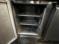 2 deurs rvs koelwerkbank ecofrost - afbeelding 4 van  6