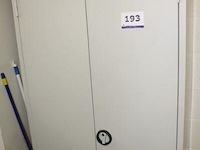 2 deurs stalen opbergkast - afbeelding 1 van  1