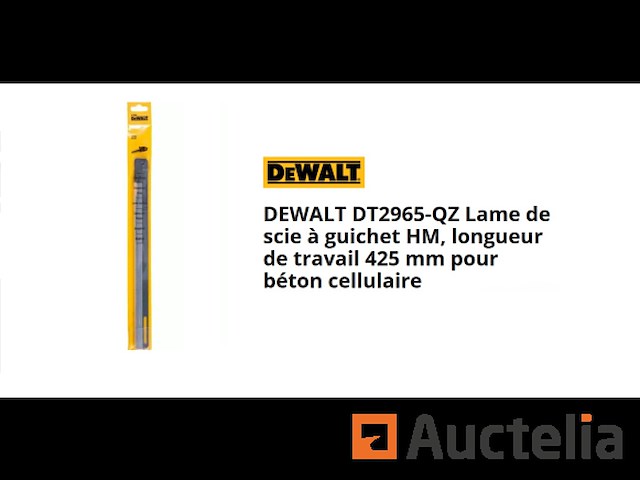 2 dewalt dt2965 beluchte betonzaagbladen - afbeelding 1 van  1
