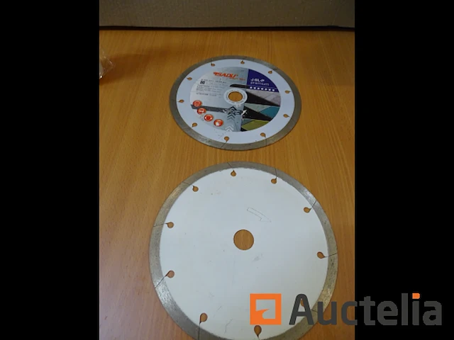 2 diamant sadu discs voor harde, knikkers, porselein, keramiek-diameter 200 mm - afbeelding 1 van  4