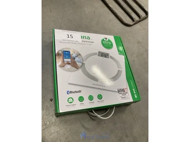 2 digitale weegschalen medisana - afbeelding 1 van  3
