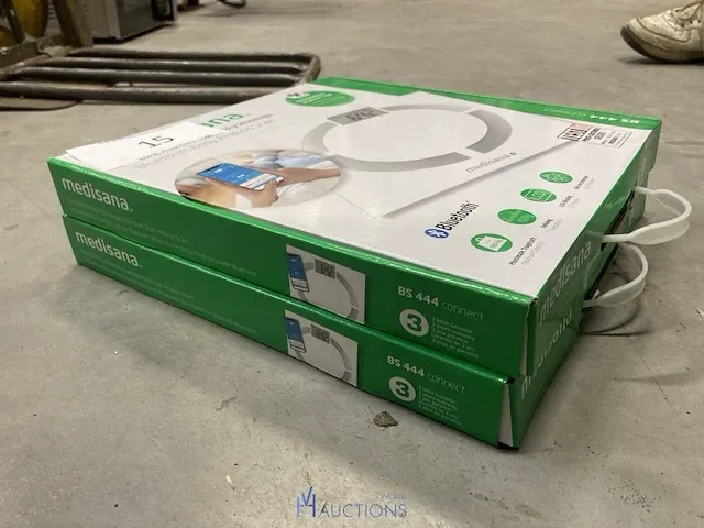 2 digitale weegschalen medisana - afbeelding 2 van  3