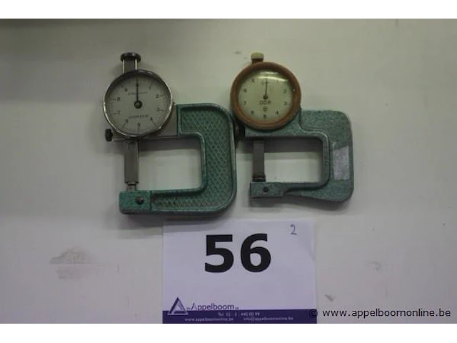 2 diktemeters wo. ddr - afbeelding 1 van  2