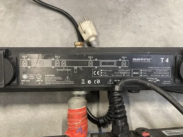 2 dimmer showbars botex - afbeelding 4 van  4