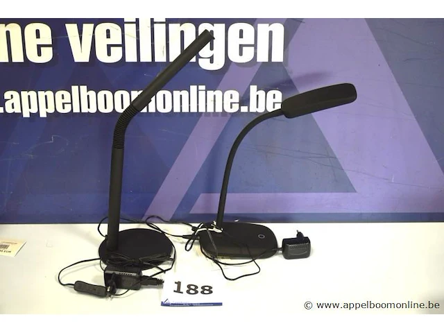 2 div led bureaulampen lucide - afbeelding 1 van  3