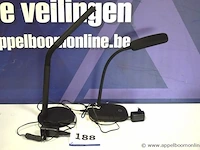 2 div led bureaulampen lucide - afbeelding 1 van  3