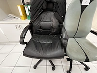 2 div verrijdbare typistestoelen - afbeelding 3 van  3