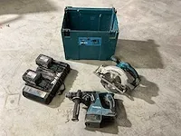 2 diverse accugereedschappen makita - afbeelding 1 van  6