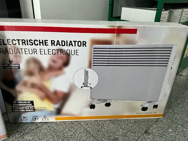 2 diverse elektrische radiatoren nn - afbeelding 2 van  3