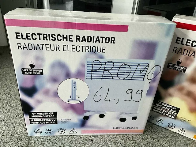 2 diverse elektrische radiatoren nn - afbeelding 3 van  3
