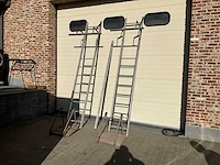 2 diverse ladders - afbeelding 1 van  2