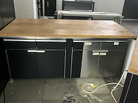 2 diverse melaminehouten opbergkasten - afbeelding 4 van  7