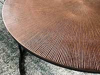 2 diverse metalen design salontafels livios - afbeelding 4 van  4
