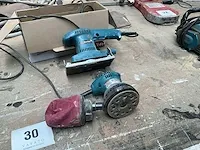 2 diverse schuurmachines makita - afbeelding 1 van  6
