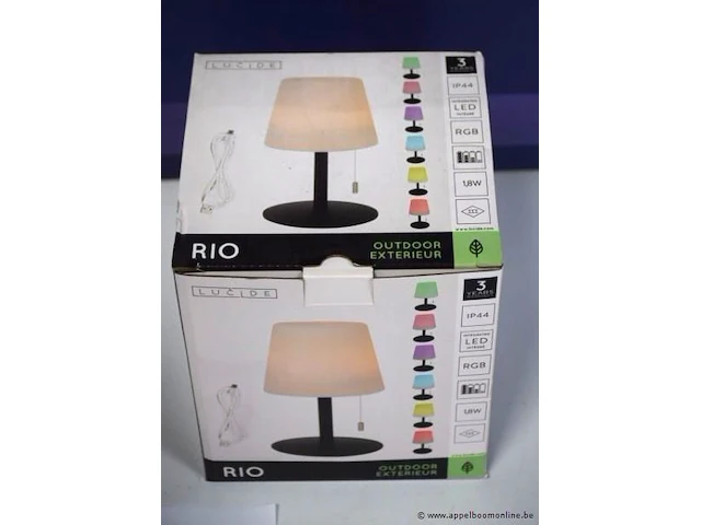 2 diverse tafellampen lucide wo led - afbeelding 3 van  3