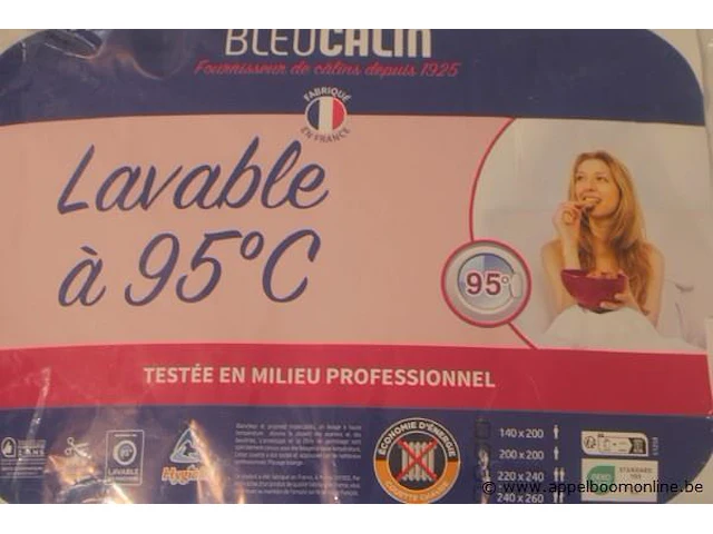 2 donsdekens bleucalin 140x200 - afbeelding 2 van  2