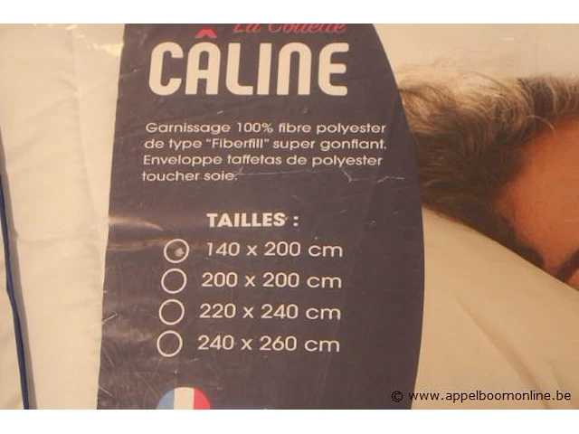2 donsdekens caline 140x200 - afbeelding 2 van  2