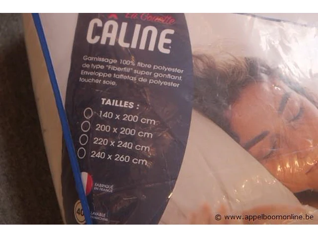 2 donsdekens caline 140x200 - afbeelding 2 van  3