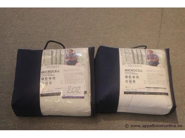 2 donsdekens moshy microcell 140x200 - afbeelding 1 van  3