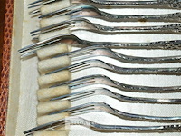 2 doosjes zilver bestek