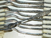 2 doosjes zilver bestek - afbeelding 2 van  3