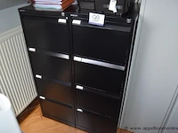 2 dossierkasten bisley (staande op eerste verdieping) - afbeelding 1 van  1