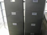 2 dossierkasten hangmappen 4 hoog - afbeelding 1 van  3