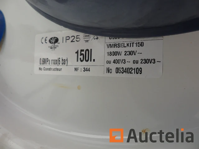 2 douchewanden, boiler 150 l atlantic - afbeelding 12 van  18
