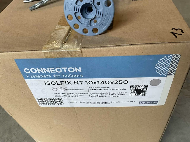 2 dozen isolatie pluggen 10x140x250mm - afbeelding 2 van  3