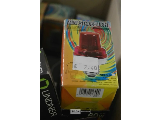 2 dozen met div lampen - afbeelding 4 van  5