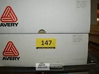 2 dozen tabulabels computerlabels 2x 30000 avery - afbeelding 2 van  3