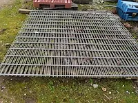 2 draadpanelen 260cm x 250cm gegalvaniseerd - afbeelding 3 van  5