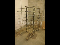 2 droogwagens op wielen voor spuitcabine - afbeelding 1 van  3