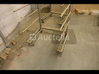 2 droogwagens op wielen voor spuitcabine - afbeelding 2 van  3