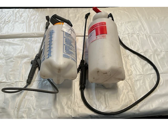 2 drukspuiten, 5 liter - afbeelding 1 van  3