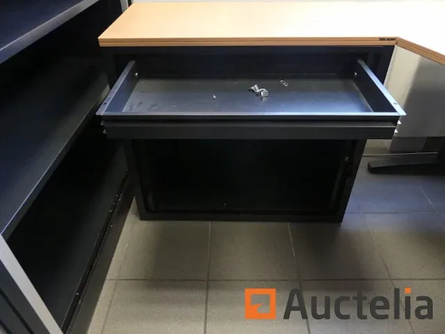 2 dubbele bureautafels - afbeelding 2 van  15